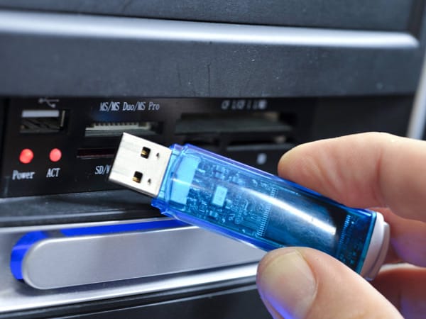 USB-Stick an PC