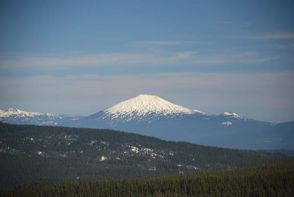 Und auch der Mount Bachelor in Oregon (USA) begeistert seine Besucher.