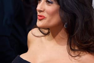 Salma Hayel bei den Golden Globes.