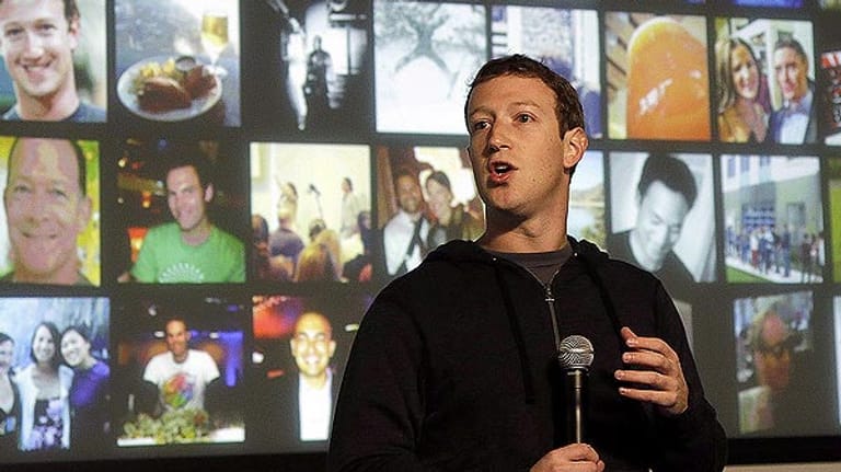 Facebook-Chef Mark Zuckerberg präsentiert "Graph Search"