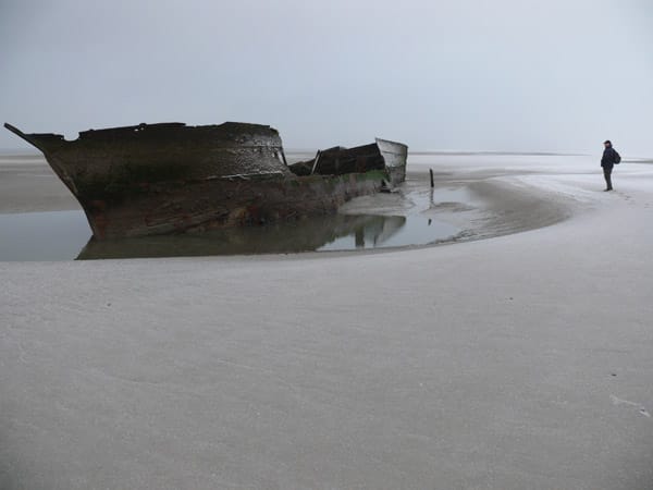 Schiffwracks in der Nordsee