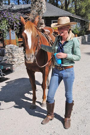 Die Liebe machte sie zum Cowgirl: Carla aus Münster auf der Zapata-Ranch.