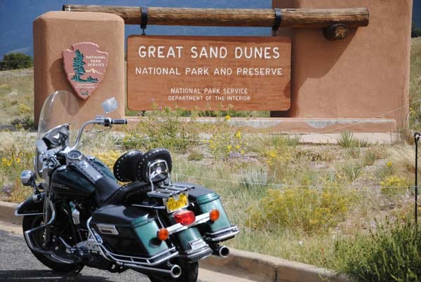 Der jüngste Nationalpark Amerikas: Die Großen Sanddünen im Süden Colorados.