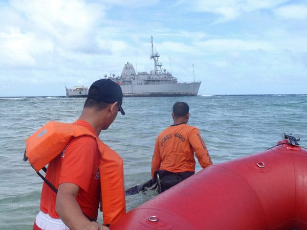 US-Kriegsschiff beschädigt Korallenriff auf Philippinen