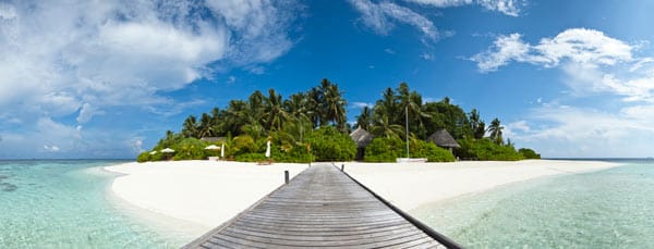 Für viele Reisenden Inselurlaub in Perfektion: Die Malediven erreichten den vierten Platz.