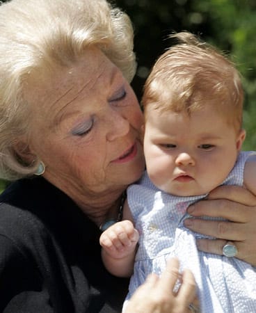 Königin Beatrix und Prinzessin Amalia