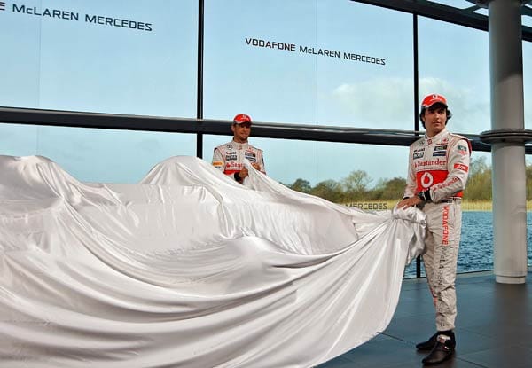 Als zweites Formel-1-Team stellte der McLaren-Rennstall seinen neuen Wagen für diese Saison vor