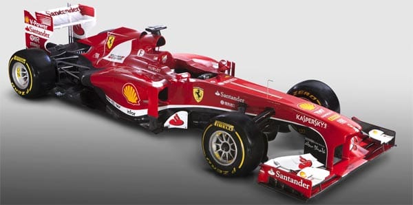 Die Scuderia Ferrari hat im heimischen Maranello den neuen Rennboliden für die Formel-1-Saison 2013 vorgestellt.