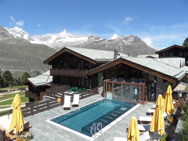 Hotel Riffelalp in Zermatt (Schweiz)