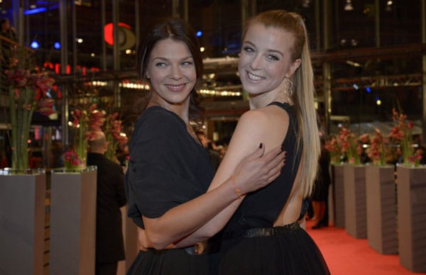 Jessica Schwarz und Nina Eichinger, Berlinale 2013