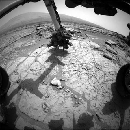 "Curiosity" auf dem Mars