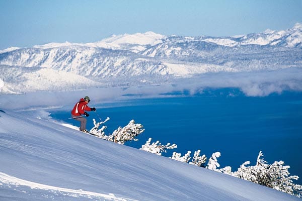 Heavenly Ski Resort, Kalifornien/Nevada, USA.