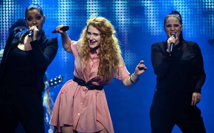 Die Sängerin Mia Diekow gab ihr "Lieblingslied" zum Besten.