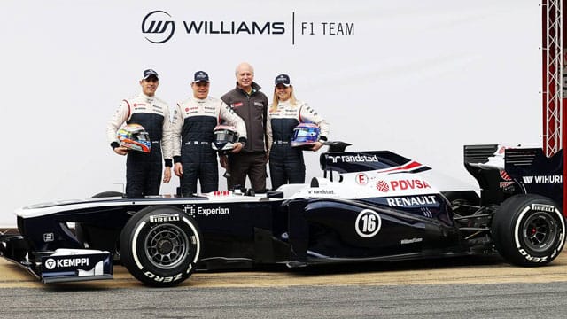 Der neue Bolide des Formel-1-Teams Williams
