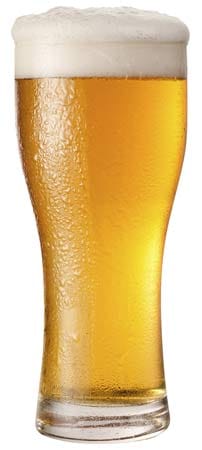 Ähnlich wie für seine Fritten, begeistert sich der Belgier für Bier. Ein echter Gaumenschmeichler ist das "Grimbergen blond". Mit 6,7 Prozent zwar auch schon durchaus hochtourig, aber als Aperitif oder Begleiter zu den Fritten köstlich.