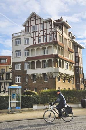Der Küstenort De Haan gehört mit seinen stilvollen Art-Déco- und Jugendstilvillen zu einem der schönsten des Landes.