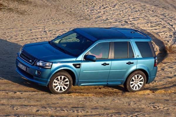 Platz 9 erreicht Land Rover mit 68.997 Fahrzeugen.