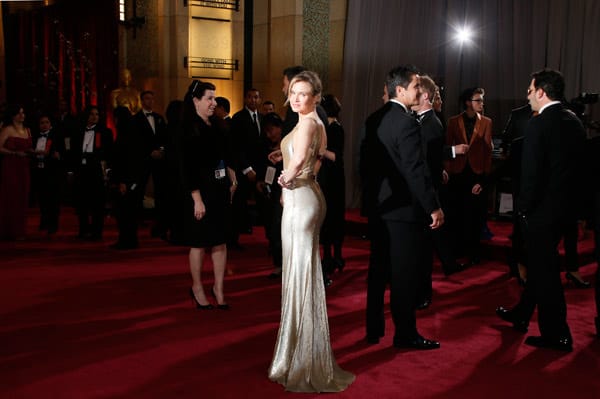 Renee Zellweger glänzte in Carolina Herrera. Das schlichte Kleid der "Bridget Jones"-Darstellerin setzte ihre Kurven perfekt in Szene.