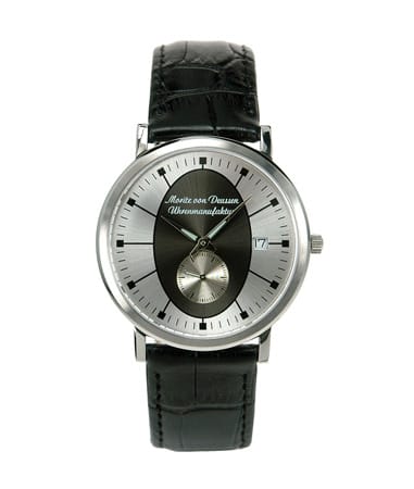 Die Uhren der Manufaktur Moritz von Deussen sind wegen ihrer guten Verarbeitung unter Experten hoch angesehen. Die Preise beginnen bei 750 Euro für die "1101 Automatik Armbanduhr" im Art-Deco-Stil.
