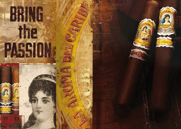 Die Marke La Aroma del Caribe dürfe Kennern bereits ein Begriff sein. Die nicht gerade billigen Longfiller punkten mit einer anspruchsvollen Aufmachung und einem ebenso niveauvollen Rauchverhalten. 2012 kam die neue Serie La Aroma del Caribe Mi Amor auf den deutschen Markt. Sie ist den "box-pressed"-Longfillern gewidmet. An Formatauswahl mangelt es mit Belicoso, Robusto, Churchill, Duque, Magnifico und Valentino gewiss nicht.
