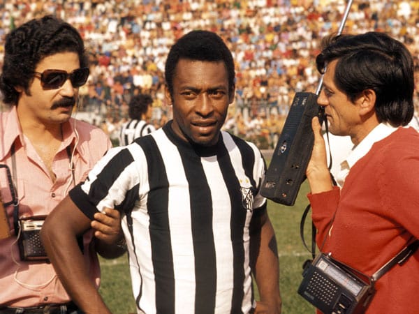 Brasiliens Rekord-Torschütze Pelé.