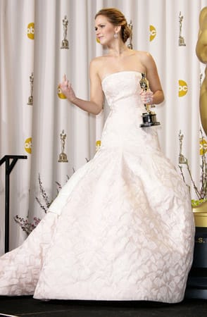 Die "Randale-Braut" Jennifer Lawrence mischte die Oscars 2013 gehörig auf.