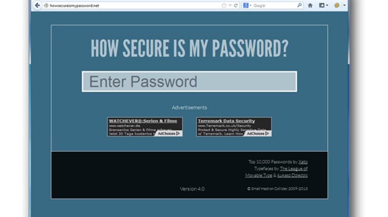 Wie sicher ist mein Passwort?
