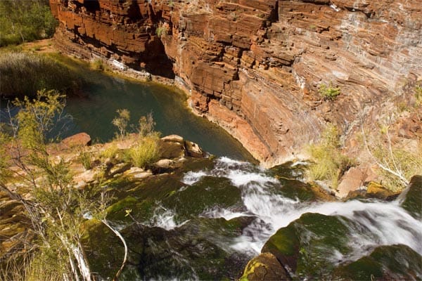 Fortescue Falls, Karijini-Nationalpark, Westaustralien.