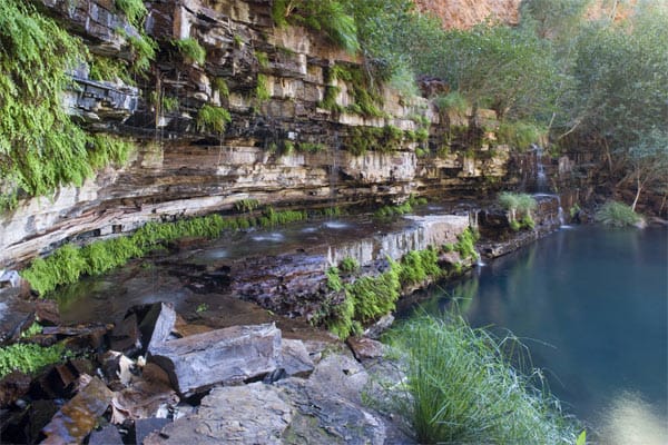 Circular Pool, Dales Gorge, Karijini-Nationalpark, Westaustralien.