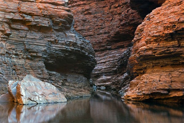Weano Gorge im Kirijini-Nationalpark, Westaustralien.