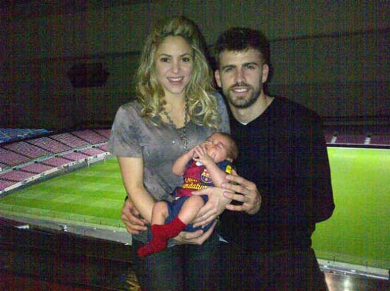 Shakira: Baby Milan als Maskottchen