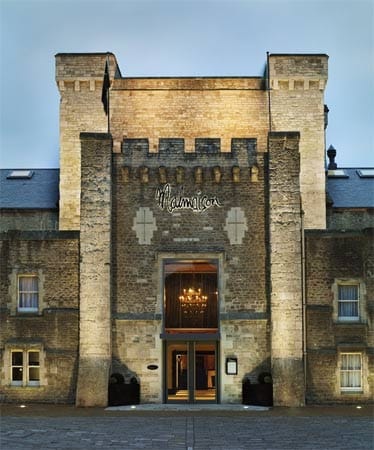 Das "Hotel Malmaison Oxford" ist in einem ehemaligen Gefängnisgebäude untergebracht.
