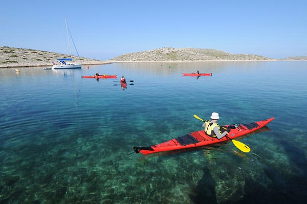 Kanutouren: Insel Cres, Kroatien.