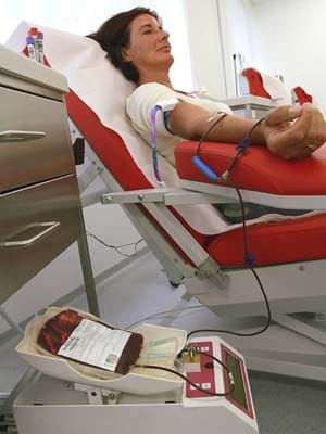 Blutspende hilft Leukämie-Erkrankten