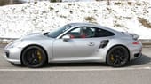 Scharfes Geschoss: Der nächste Porsche 911 Turbo wird mit etwa 530 PS an den Start gehen.