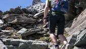 Aufstieg zum Hörnligrat, dem Einstieg zur Matterhorn-Besteigung.