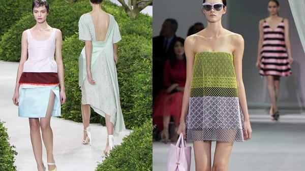 Sommermode 2013 bei Christian Dior: klare Linien