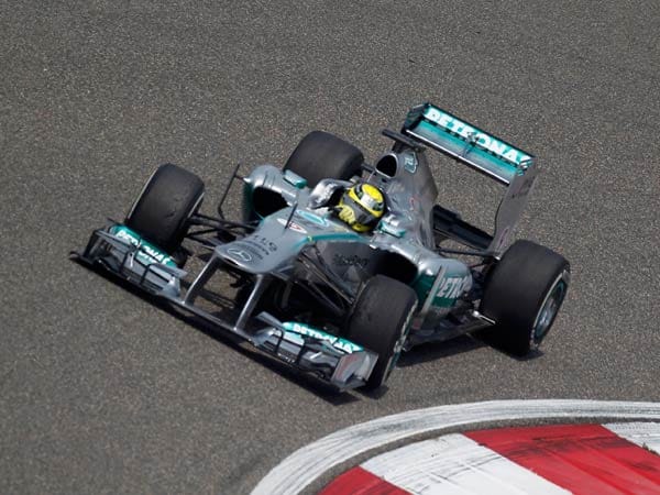 Nico Rosberg ist im ersten freien Training der Schnellste.