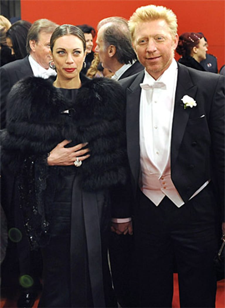 Boris und Lilly Becker auf dem Wiener Opernball 2012