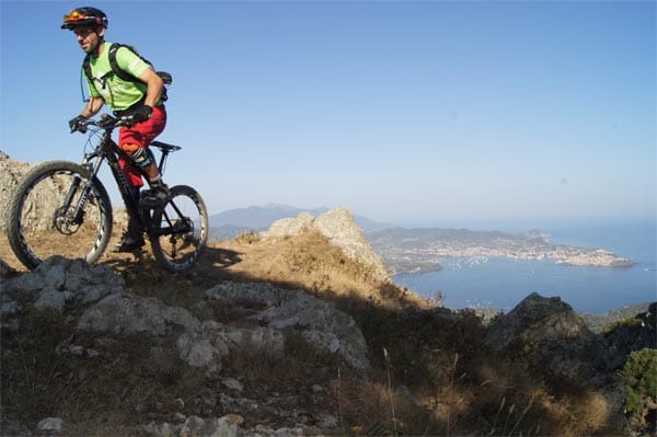 Mountainbiken auf Elba.