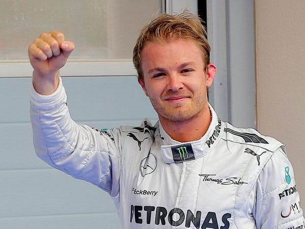 Startet beim Rennen von der Pole Position: Nico Rosberg.