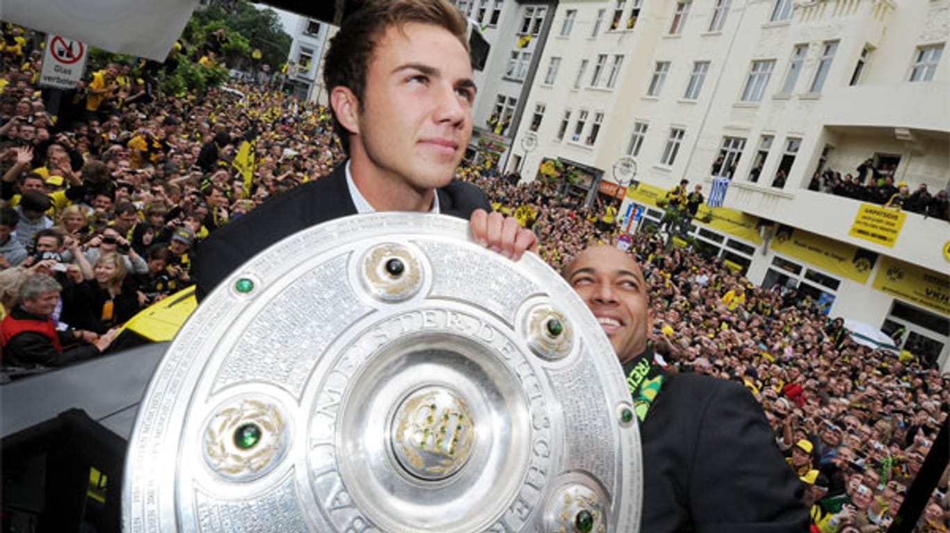 2011 wird Götze mit dem BVB Deutscher Meister.