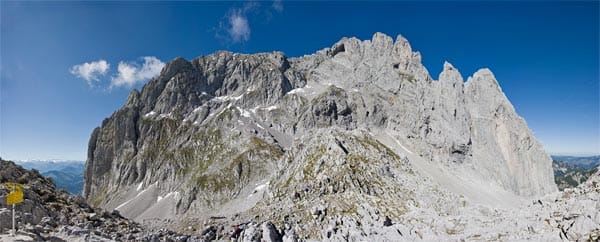Wilder Kaiser in Tirol.