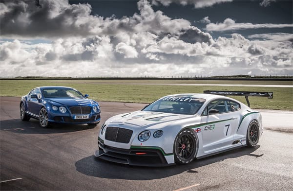 Auch wenn der GT Speed per se alles andere als ein Rennwagen ist, nimmt Bentley ihn als Basis für den Continental GT 3.