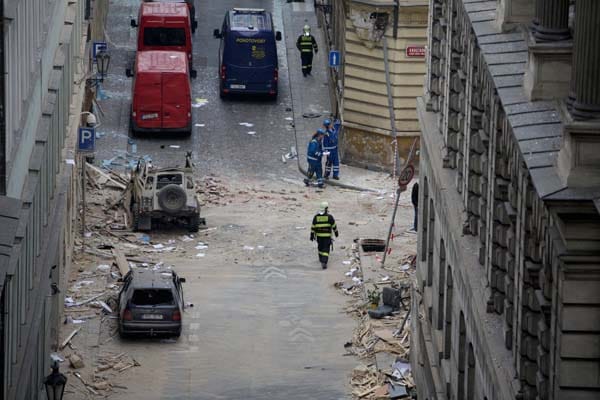 Schwere Explosion in Prag Schwere Explosion in Prag