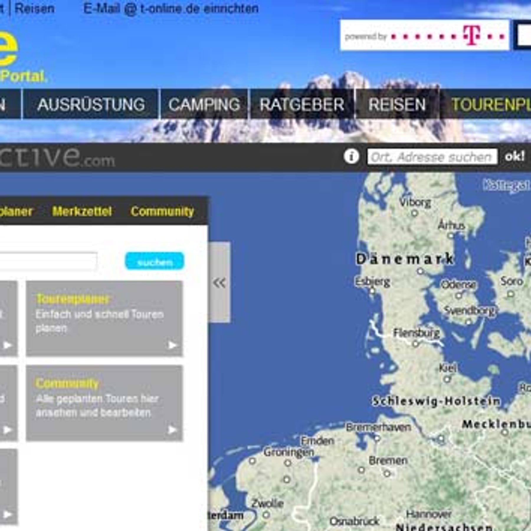 radtour online planen