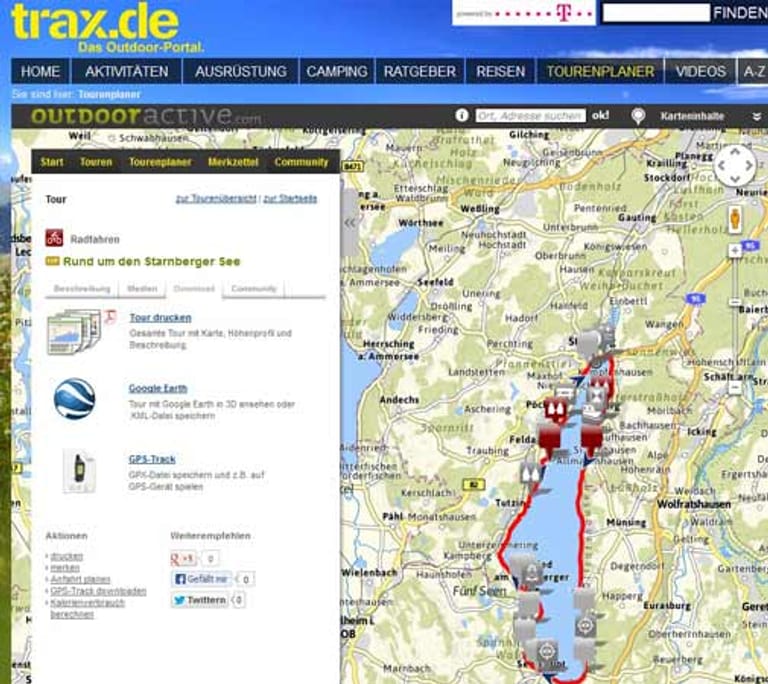 Fahrradroutenplaner: Kostenlos die perfekte Radtour planen