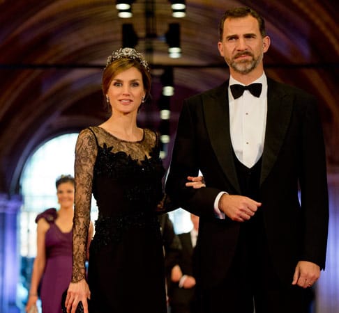Prinzessin Letizia und Prinz Felipe von Spanien