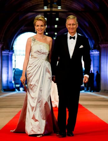 Prinzessin Mathilde und Prinz Philipp von Belgien