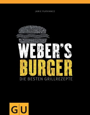 Die besten Burger-Rezepte von Jamie Purviance finden Sie in dem neuen Buch "Weber’s Burger": Der Grill-Papst zeigt darin mit mehr als 60 kreativen Rezept-Ideen, wie genussvoll und vielfältig sich Burger auf dem Grill zubereiten lassen.